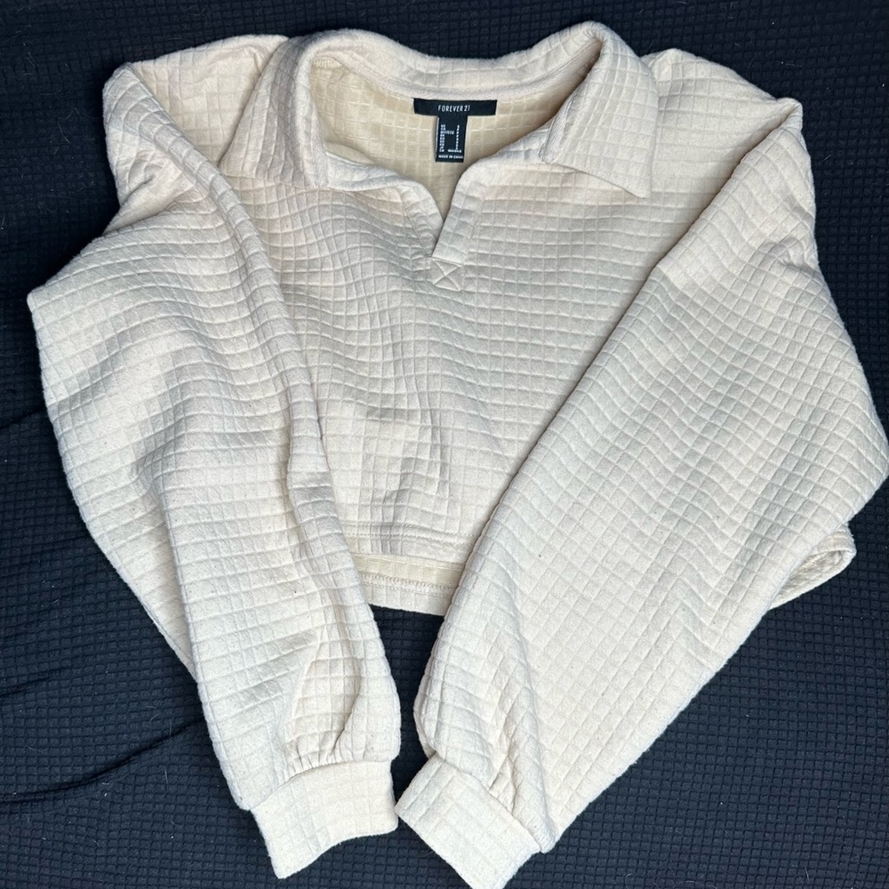 forever 21 cropped shirt